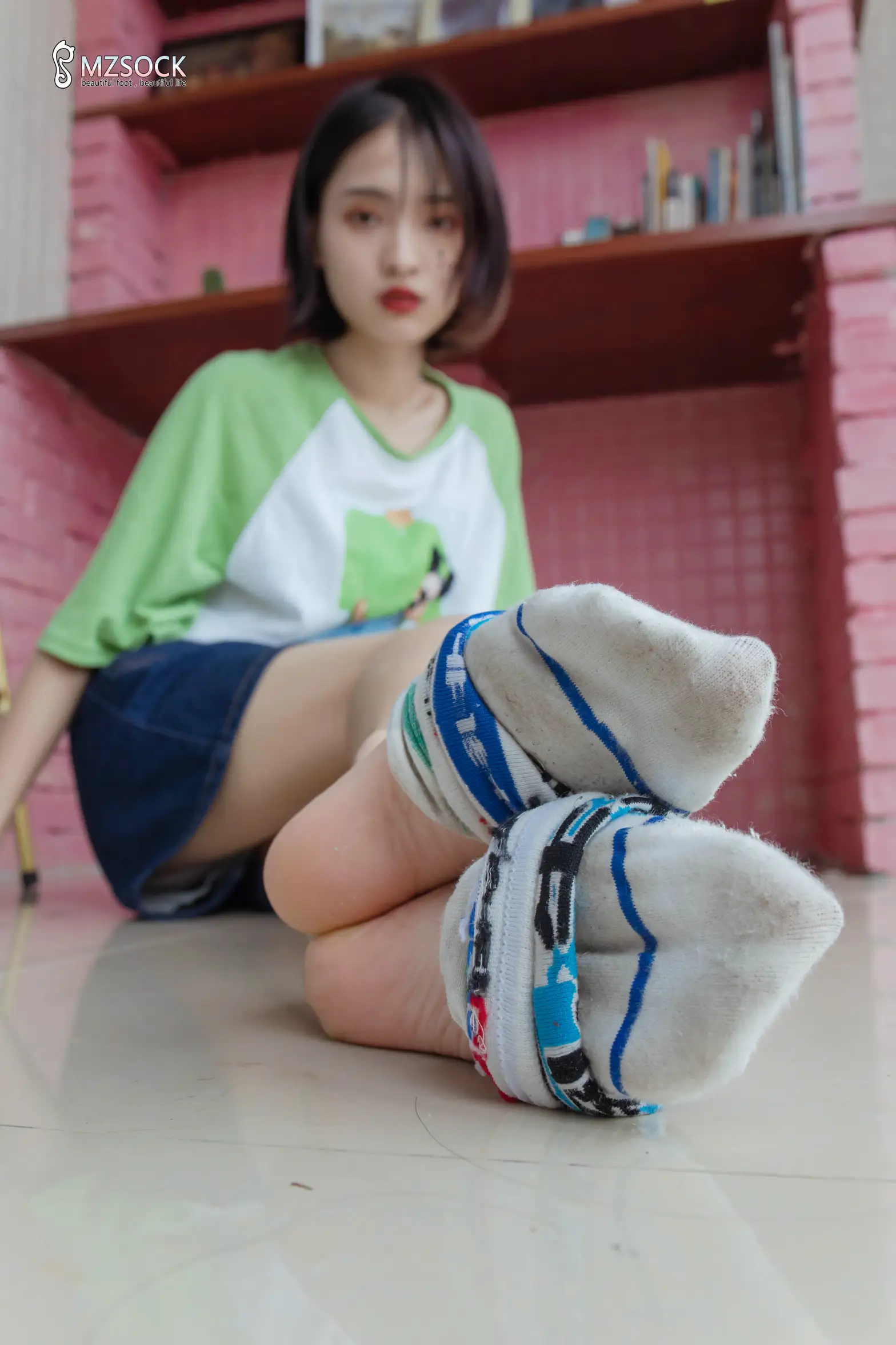 [Mzsock] Love beautiful feet NO.195 Sissi#[74P]-71