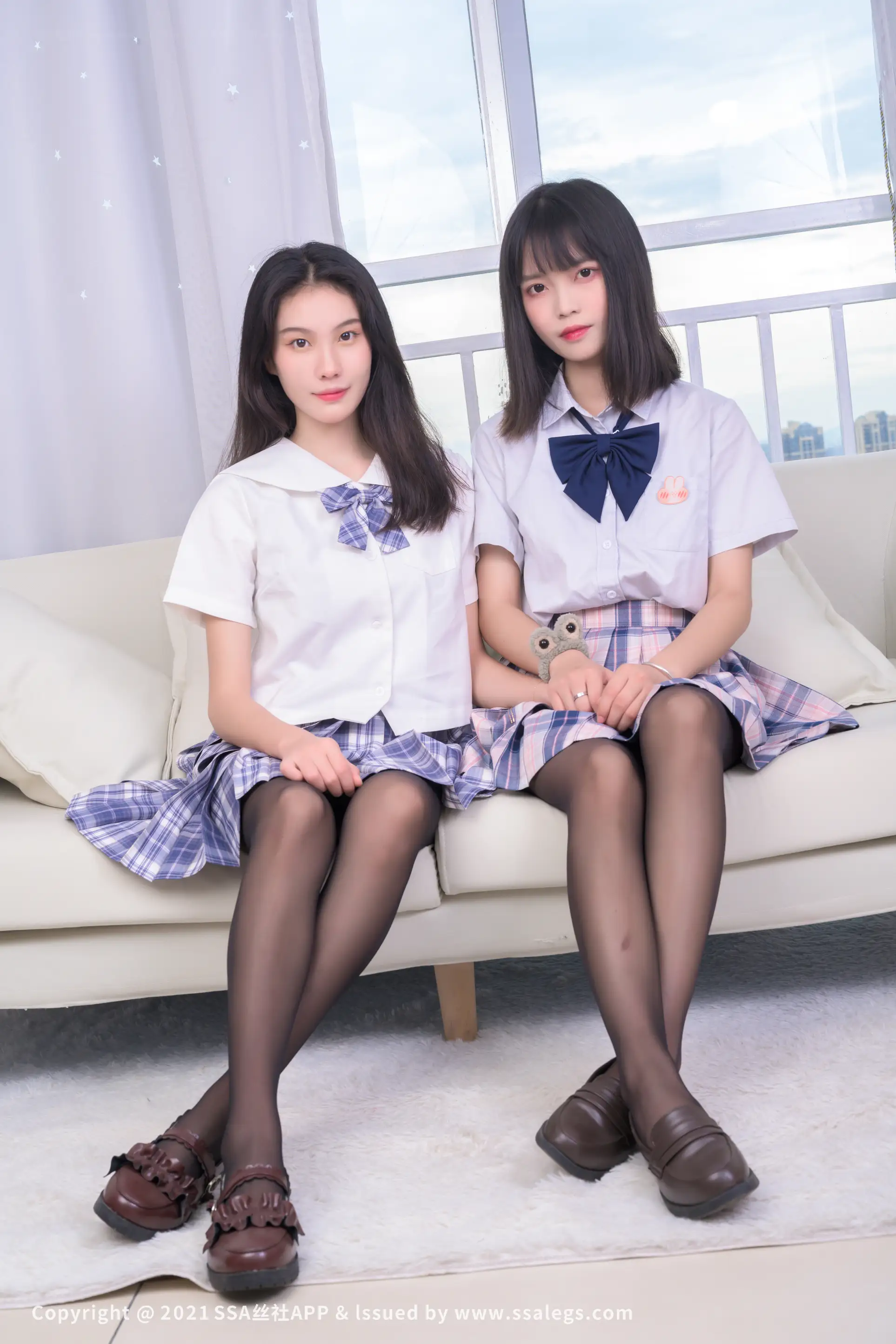 [Mzsock] NO.636 Model Susu & Dandan’s black stockings (Part 1) silk club#[73P]-6